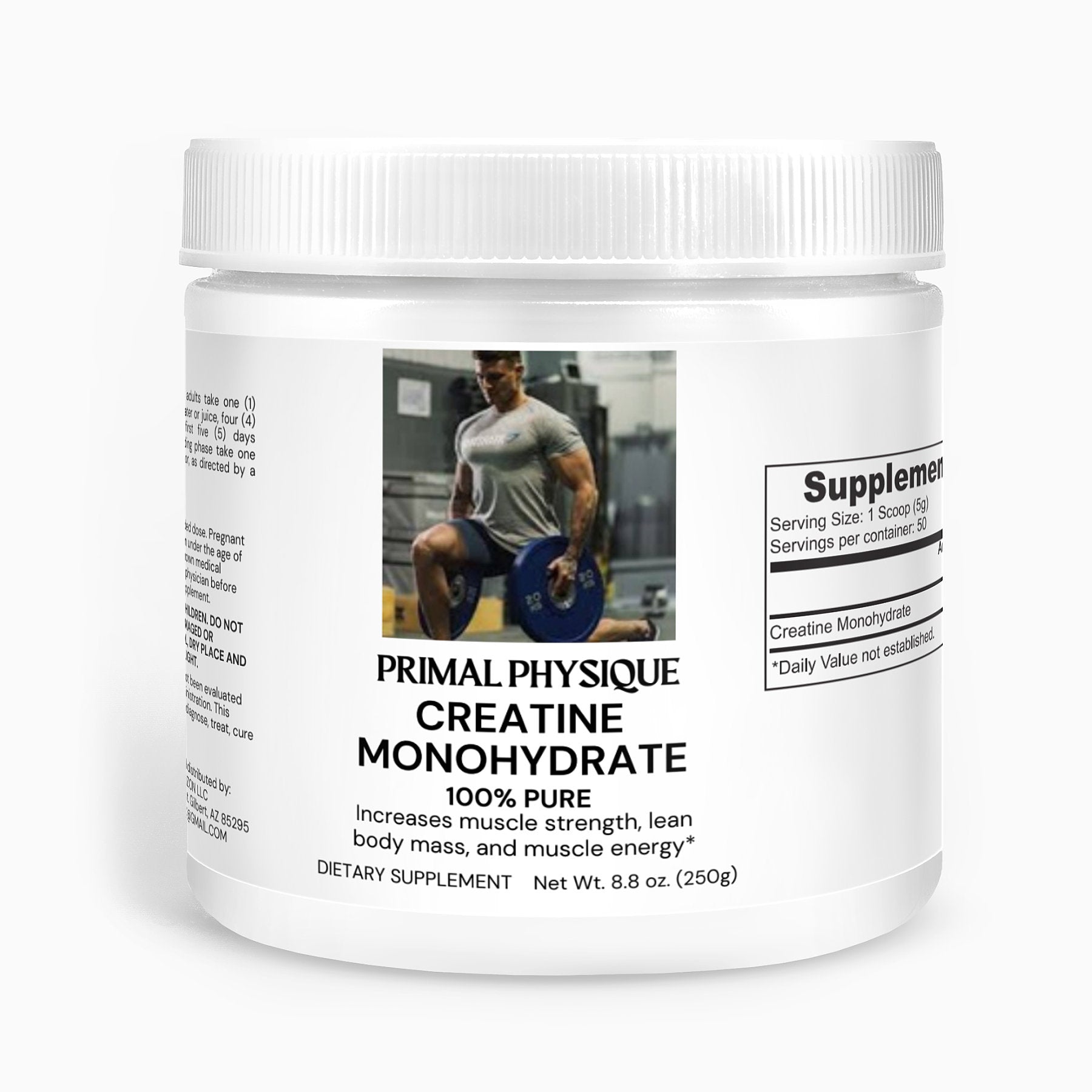 Creatine Monohydrate – PRIMAL PHYSIQUE