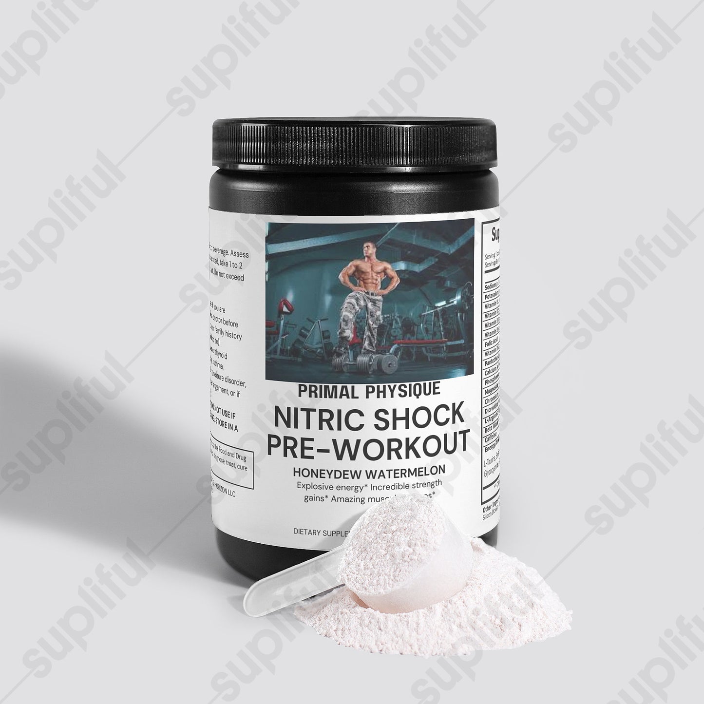 Nitric Shock Pre-Workout (Honeydew Watermelon)